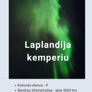 Kelionė į Laplandiją su šeima