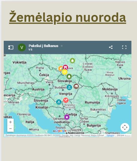 Ką pamatyti pakeliui su šeima