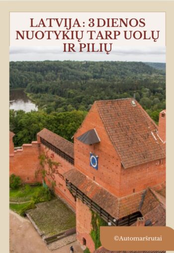 Latvija: 3 dienos nuotykių tarp uolų ir pilių