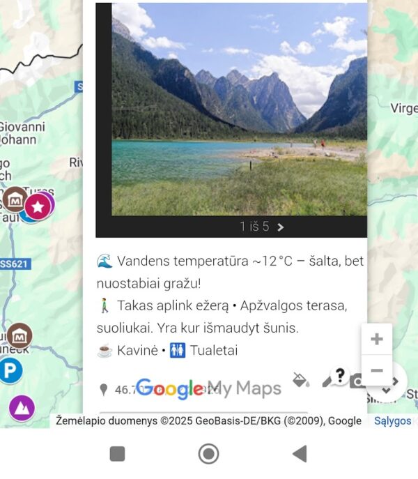 Interaktyvus žemėlapis Austrija - Italija