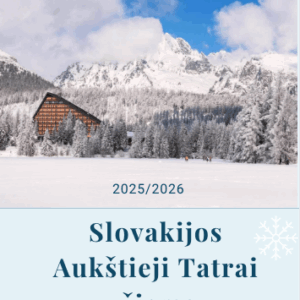 Aukštieji Slovakijos Tatrai žiemą