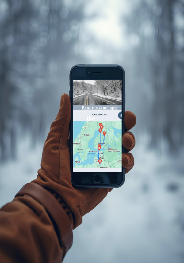 Laplandija automobiliu