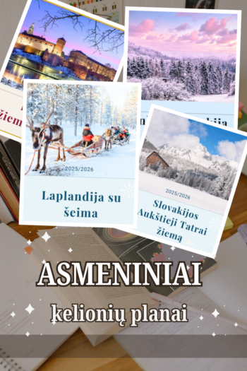 Asmeniniai kelionės planai