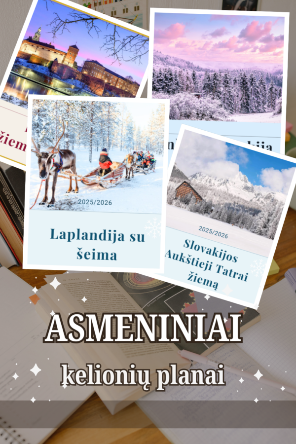 asmeninis Asmeniniai kelionės planai