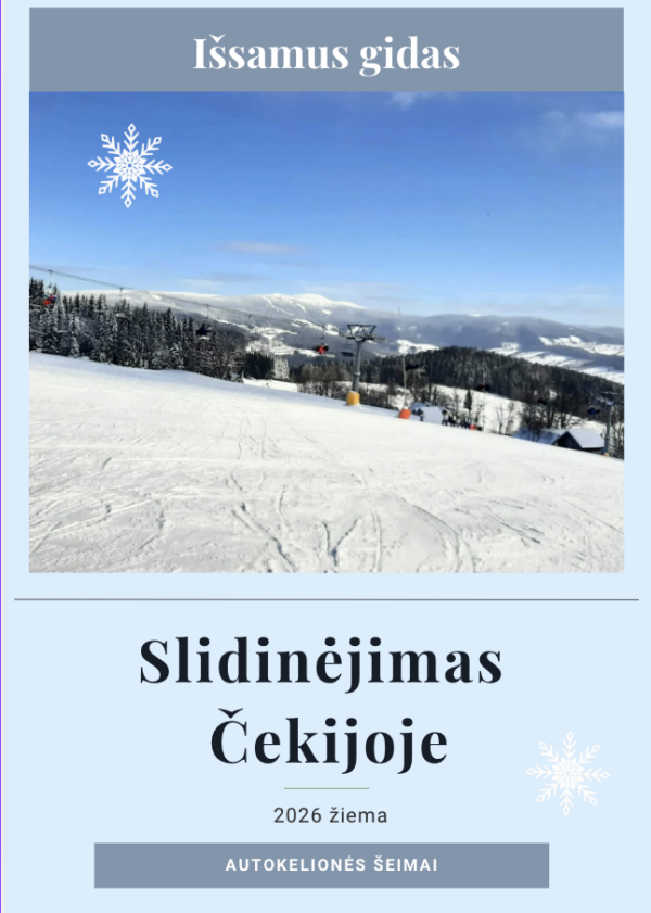 Slidinėjimas Čekijoje