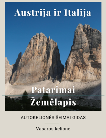 Austrija-Italija, interaktyvus žemėlapis