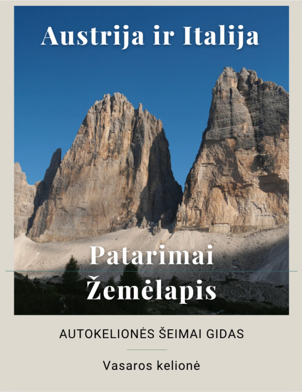 Austrija-Italija, interaktyvus žemėlapis