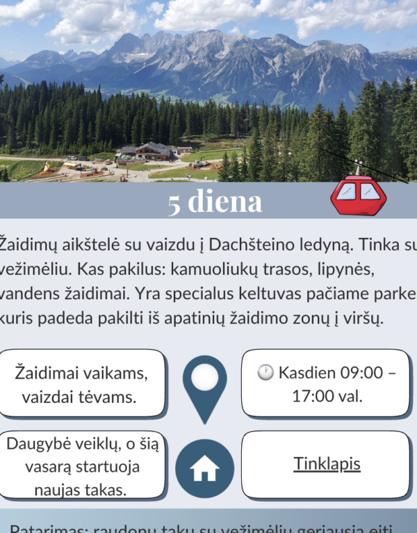 Kemperiu su šeima iki Austrijos