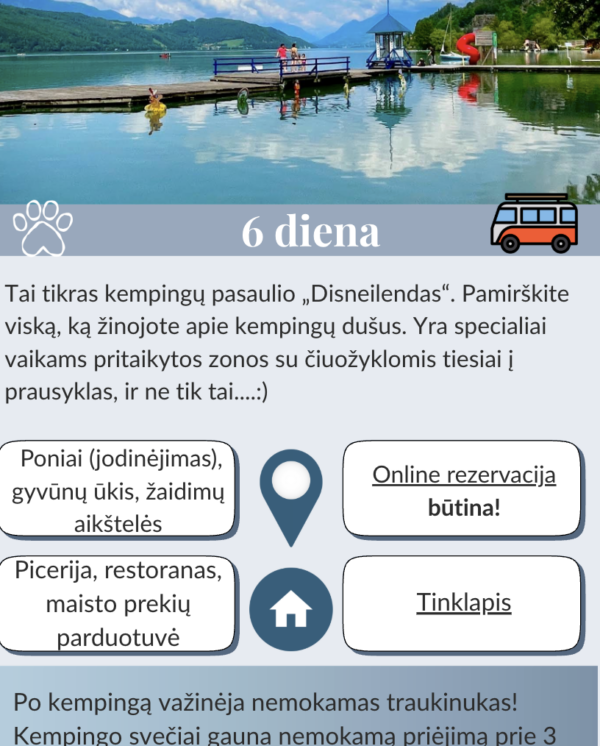 Kemperiu su šeima iki Austrijos