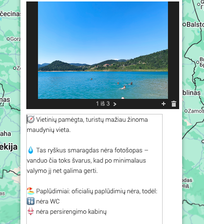 🗺️ Bosnija ir Hercegovina (+ Serbija)-interaktyvus žemėlapis