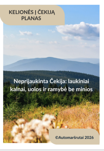 Neprijaukinta Čekija: Interaktyvus 14 dienų automaršrutas