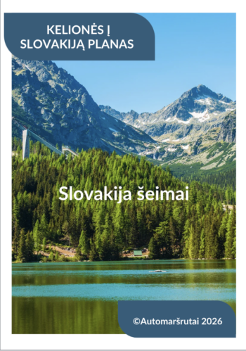 Slovakija su vaikais – 10 dienų interaktyvus kelionės planas